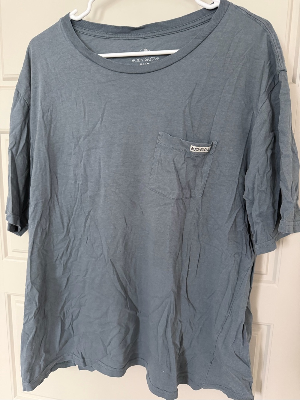 Body Glove Men's Dusty Blue Pocket Short Sleeve Tee
